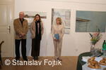 Vernisáž obrazů slečny Marty Kolářové - Moje město