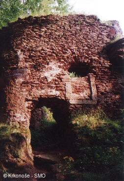 Zřícenina hradu Břecštejn